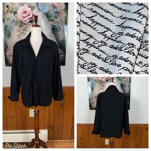 Gorgeous Chico’s Joy Hook Closure Blazer!